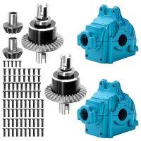 2 Pack Metal Differential and Set for 144001 144002 144010 124016 124018 124019 RC Car Upgrade Parts