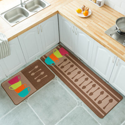 Lanke Kitchen Mat Multi-styles,Anti Slip Kitchen Carpet,Water Absorption Rug with Memory Foam for Bathroom Bedroom Kitchen Floor