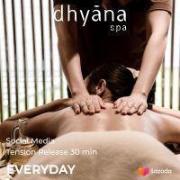 E-voucher (Everyday) Ana Anan spa -  Social Media Tension Release 30 min อาณา อานันท์ สปา นวดตอบ่าไหล่ นวดออฟฟิศซินโดรม นวดน้ำมัน นวดคลายกล้ามเนื้อ ใช้ได้ทุกวัน