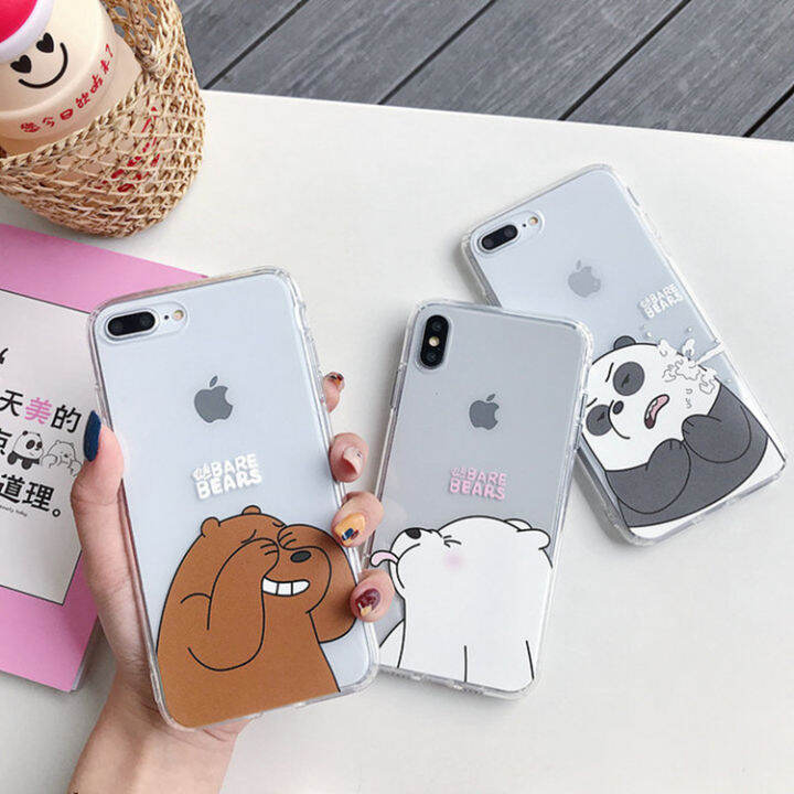 น่ารัก-หมีเปลือย-เคสโทรศัพท์มือถือ-iphone6-6s-iphone7-iphone8-iphone6plus-iphone6splus-iphone7plus-iphone8plus-เคสไอโฟน11-se-857