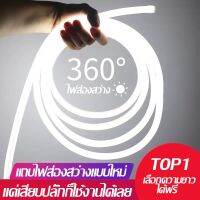 ✨BigSale! LED ไฟเส้น LED Neon Flex ประดับตกแต่งติดตั้งได้ทั้งในและนอกอาคาร ทนแดด ทนฝน เมตร  หัวปลั๊กเสียบไฟบ้าน 1 เส้น พร้อม สุดคุ้ม