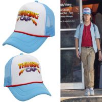 New Movie Stranger Things Season 4 Cosplay Accessories Hellfire Club Dustin Thinking Cap Halloween Hat Summer Couples Baseball