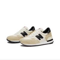 New Balance NBTeddy Made 990v1 Series Retro Lightweight Mens and Womens Shoe White Kaki