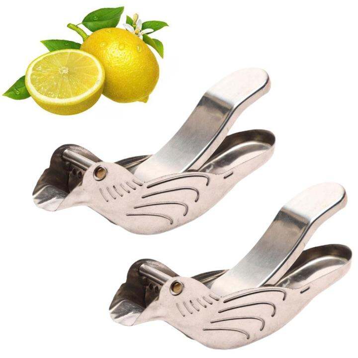 Stainless Steel Juicer Hand Press Lemon Juicer Bird Juicer Lemon Shape