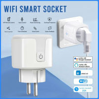 20A EWelink Wifizigbee สหภาพยุโรปสมาร์ทเสียบสมาร์ทซ็อกเก็ตที่มีการตรวจสอบพลังงานฟังก์ชั่นเวลาการควบคุมเสียงกับ Alexa Home