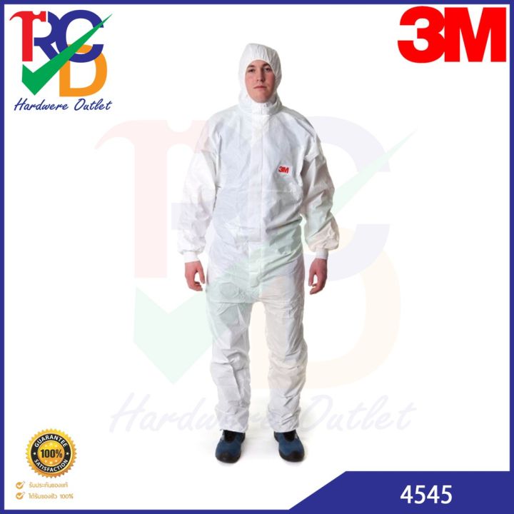 3m-4545-ชุดป้องกันสารเคมี-ชุดป้องกันเชื้อโรคและสารเคมี-en-14126