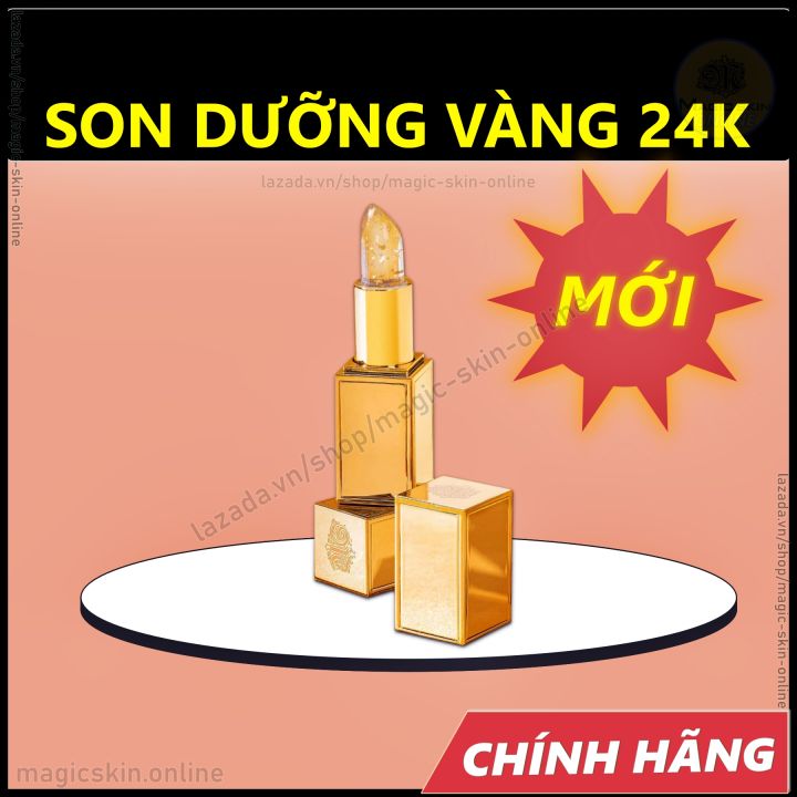 Son Dưỡng Tế Bào Gốc 24k Gold Magic Skin Mẫu Mới 2022 Lazada Vn