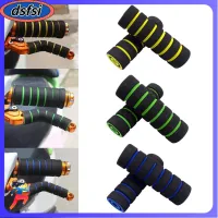 DSFSI 4 Pcs กันลื่น ที่จับสำหรับจักรยาน กันกระแทกและกันกระแทก ที่มีคุณภาพสูง ฝาครอบคันโยก ทนทานต่อการใช้งาน ระบายอากาศได้ระบายอากาศ ฝาครอบฟองน้ำจับจักรยาน จักรยานสำหรับขี่จักรยาน