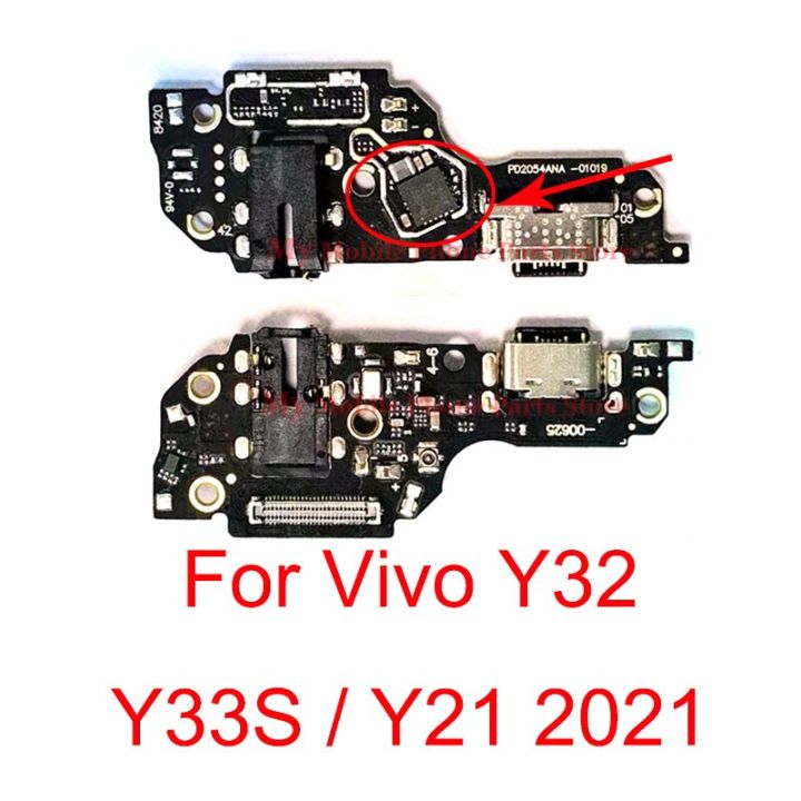 เครื่องชาร์จ Y33S AAA Y32 Vivo Y21สายเคเบิ้ลยืดหยุ่นสำหรับสายแพบอร์ดชาร์จยูเอสบีคุณภาพสายแผงวงจรเคเบิลแบบยืดหยุ่นสายเคเบิ้ลยืดหยุ่นสำหรับ Vivo Y32