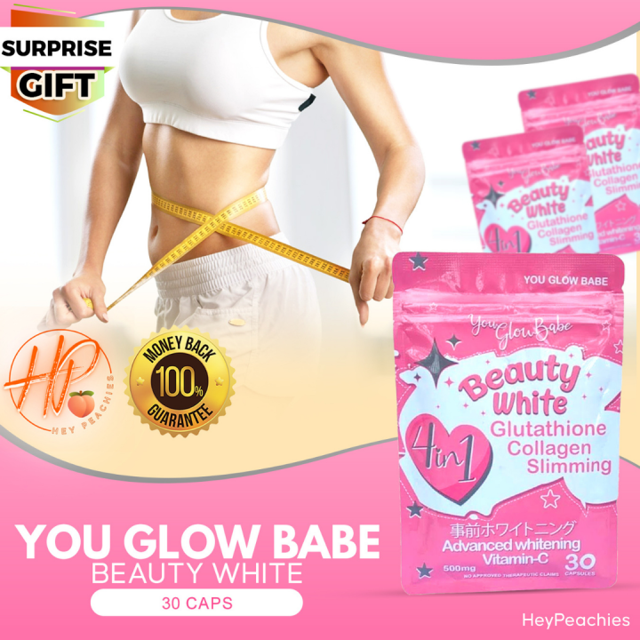 You Glow Babe Beauty White Capsule GLUTATHIONE COLLAGEN CAPSULE BEAUTY ...