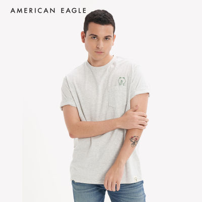 American Eagle x Line Friends Graphic T-Shirt เสื้อยืด ผู้ชาย กราฟฟิค  (EMTS 017-2674-006)