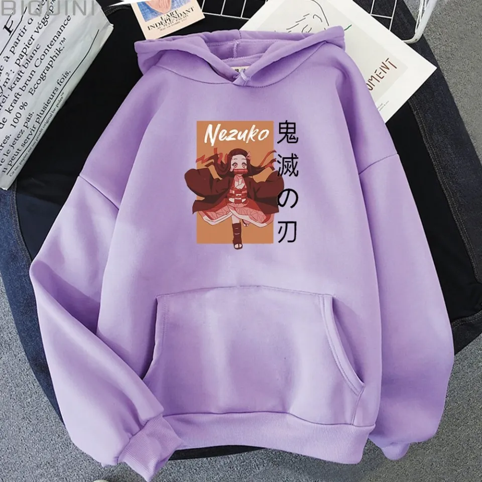 Anime Hoodie Demon Slayer Sweatshir Men's Oversized Hoodies Hip Hop Hooded  Sweatshirts Loose Streetwear Harajuku Print Clothing - AliExpress