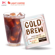 Cà phê pha Cold brew Light Coffee đắng nhiều - túi 40gr