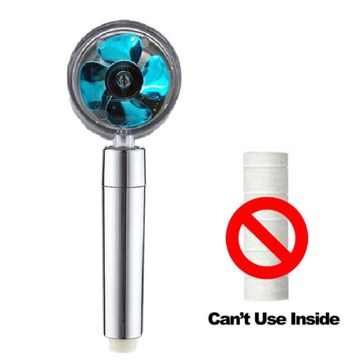 turbo-propeller-water-saving-shower-head-and-holder-high-preassure-showerhead-rainfall-with-fan-bathroom-accessories-by-hs2023