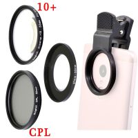 KnightX 52MM mobile phone accessories colse up 10 lens lenses cellphone Filter for iphone 11 phone mobile android