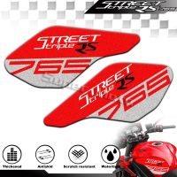 Motorcycle 3M Tank Pad Anti Scratch and Anti Slip Sticker Protection Decal Suitable for Triumph 765RS 765rs 2013-2023 Decals  Emblems