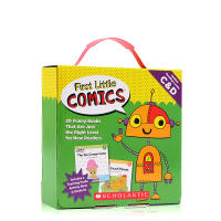 English original genuine learning music elementary reading parent-child picture book first little comics parent pack levels C &amp; D 20 Volume Boxed childrens Enlightenment picture book with sticker