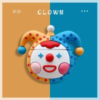 Circus Clown Case for Airpods 1 2 3 Generation Cover for Apple Airpods Pro Earphone Protective for AirPod Air Pod 2021 Shell Wireless Earbud Cases