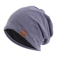 【KFAS Clothing Store】 Gorros De Algodón De Color Sólido Para Hombre Y Mujer Gorro Cálido ไม่เป็นทางการ Gorros De Pescador Otoño E Invierno