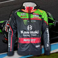 เสื้อแจ็คเก็ต  Jacket MotoGP Kawasaki Racing Team เสื้อแจ็คเก็ตโมโตจีพี ทีม คาวาซากิ เรสซิ่ง #WB0003 รุ่น Jonathan Rea#1 ไซส์ S-2XL