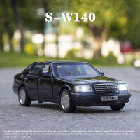 ใหม่132คลาสสิก S-W140โลหะผสมโลหะรุ่นรถของเล่นจำลองแสงเสียงดึงกลับ Die Cast ยานพาหนะของเล่นสำหรับเด็กของขวัญเด็ก