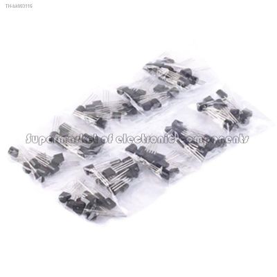 ▼▲♛ BC337 BC327 2N2222 2N2907 2N3904 2N3906 S8050 S8550 A1015 C1815 10Values X10pcs 100 Transistors Set Pack Transistor Kit (TO-92)