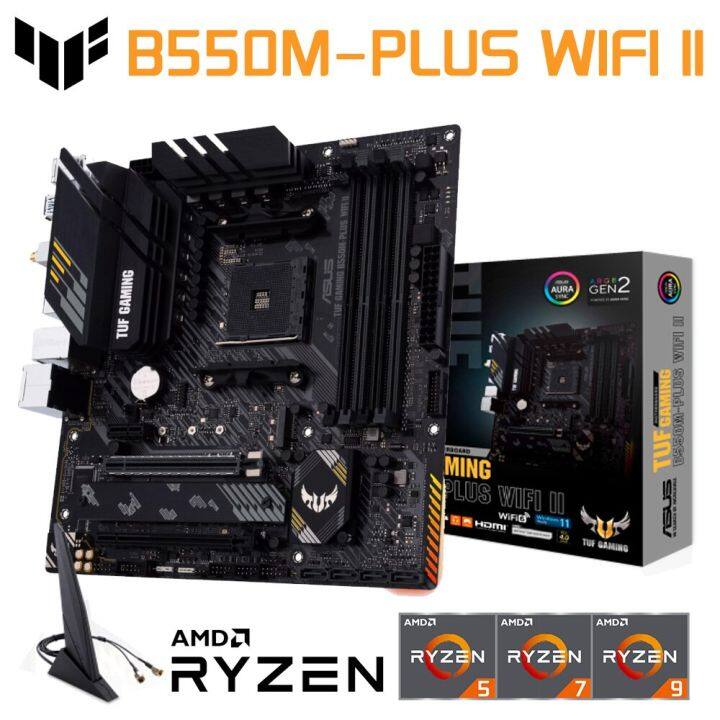 new-kit-tuf-gaming-b550m-plus-wifi-ii-am4-motherboard-with-amd-ryzen-7-5700g-processor-fury-ddr4-graphics-chips-processor