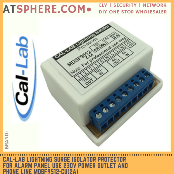 CALLAB Callab Cal Lab Lightning Surge Isolator Protector for Alarm