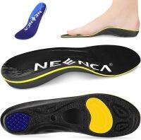 NEENCA Arch Support Insoles สำหรับ Plantar Fasciitis Foot Pain Relief Orthotics รองเท้าแทรกสำหรับเท้าแบนเดินป่าวิ่งและ Overpronation ผู้ชายผู้หญิง