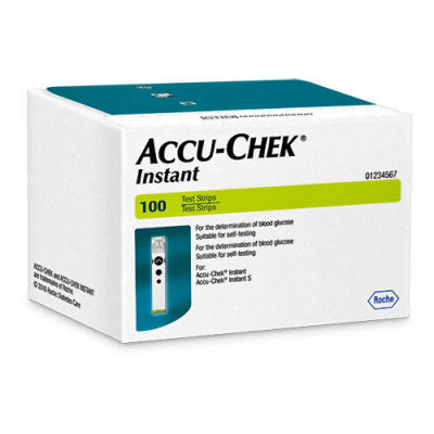 Accu-check Instant ( 100 Strips) Expiry 09-12-2024