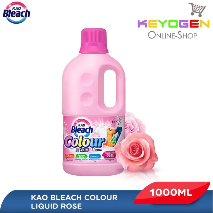 Kao Bleach Colour Liquid Rose (1L) Lazada