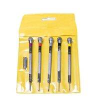 0.8mm-1.6mm 5Pcs Kit Repair Tools for Computer Small Screwdriver Glasses Phone Watch Battery Replacement Strap Accessories