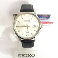 SEIKO นาฬิกาผู้ชาย รุ่น SUR265 สายหนังสีดำ