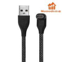 อะไหล่อะแดปเตอร์ชาร์จในรถยนต์ USB ชาย1เมตรสายชาร์จอุปกรณ์เสริมสำหรับนาฬิกาอัจฉริยะสายชาร์จส่งข้อมูลสำหรับ Garmin Fenix 7/7S/7X/6/6S