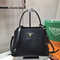 Medium Saffiano Leather Prada Matinée Bag  Shoulder Bag