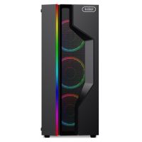 CASE (เคส) PcCOOLER MASTER LE 300 MESH ARGB (PCC-LE300ARGB-BK)