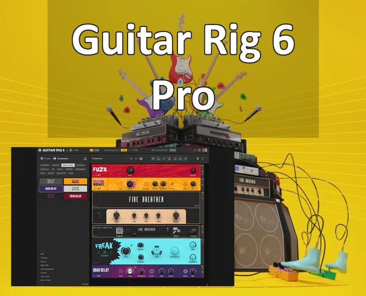 Guitar Rig 6 Pro for Full Version 64 Bit Lazada