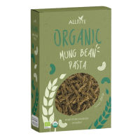 Organic Mungbean Pasta Gluten Free 250g Allrite brand Fast shipping  pasta Spaghetti box ออไรท์ เส้นพาสต้า จากถั่วเขียว ออร์แกนิค 250 กรัม