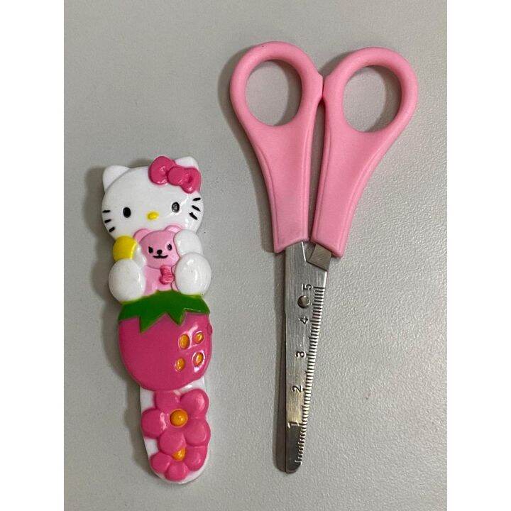 【READY STOCK】 ♞Hello Kitty Scissor With Cover♀ Lazada PH