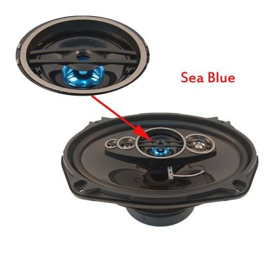 I KEY BUY 1 Pc 1200 Watts 4 Ohm 5-way Coaxial 6x9inch Car Speaker Audio Acoustic Van Auto Louder Speakers