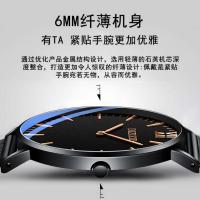 No concept of ultra-thin black teenagers watch male high school junior high school students of science and technology trend wormhole special waterproof test --nb230711✓