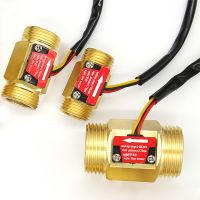 1/2 3/4 1 Inch Brass Hall Flow Sensor Water Flow Sensor Flowmeter Control Liquid Sensor Switch