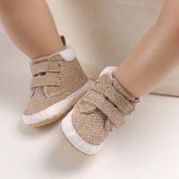 【hot】！ Baby Boy Shoes New Sport Sneakers Newborn Prewalker Infant Canvas Footwear Fashion Top Toddler Crib 0-18M