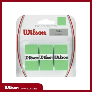 Wilson Pro Perforated 3 Pack Tennis Overgrip Green