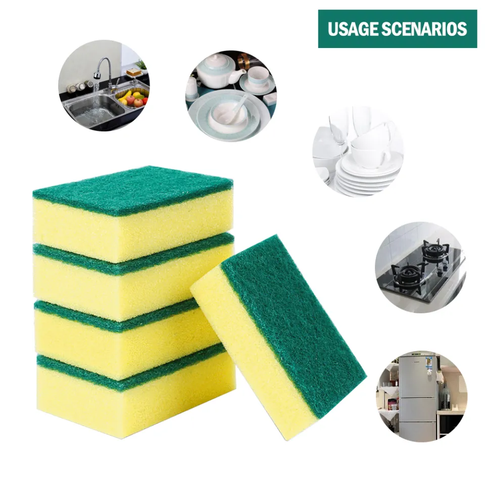 Smile Face Magic Sponge - Strong Decontamination Scouring Pad For  Tableware, Car Cups, And Kitchen - Loofah-type Sponge For Easy Cleaning -  Temu Mexico