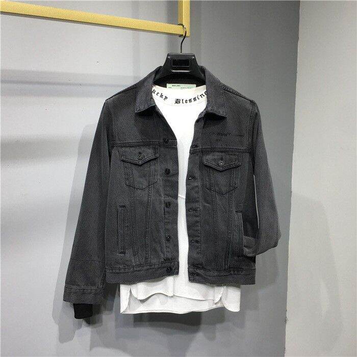 Off white 2025 19ss denim jacket