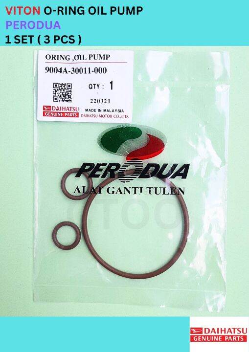 100 VITON ORing Oil Pump, Oil Filter Perodua Kancil / Kelisa / Kenari