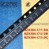 BZX384-C11 DA BZX384C11 11V BZX384-C12 DB BZX384C12 12V BZX384-C13 DC BZX384C13 13V 300mw 0.3W BZX384 SOD323 SC-76 SOD-323