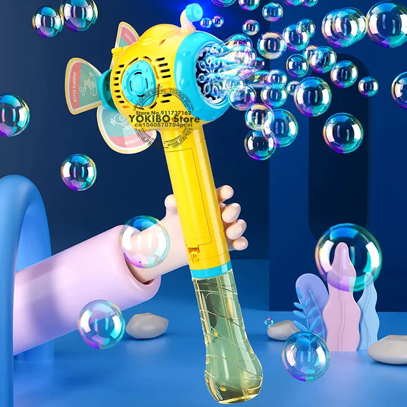  Bennol Bubble Gun, Bubble Machine Gun for Kids