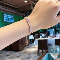 QianXing Shop New Fashion Jewelry Crystal Adjustable Bracelet Shiny Party Bracelet For Women